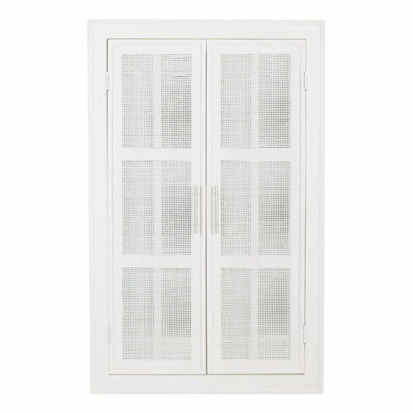 Wall mirror Alexandra House Living Silver Bamboo MDF Wood 5 x 118 x 73 cm