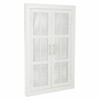 Sieninis veidrodis Alexandra House Living Sidabras Bambukas Medžio MDF 5 x 118 x 73 cm