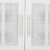 Sieninis veidrodis Alexandra House Living Sidabras Bambukas Medžio MDF 5 x 118 x 73 cm