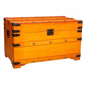 Chest Alexandra House Living Wood Metal 37 x 39 x 66 cm