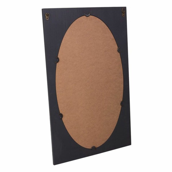 Wall mirror Alexandra House Living Golden Dark grey 2 x 80 x 50 cm Rectangular