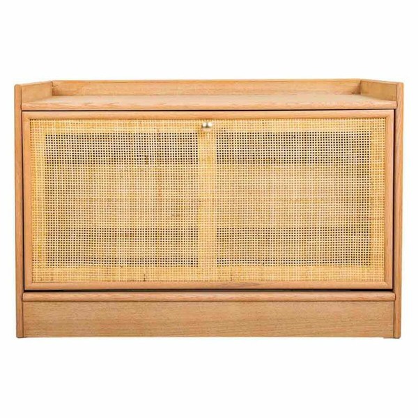 Банкетка Alexandra House Living Натуральный Деревянный MDF 38 x 53 x 80 cm Тумба для обуви