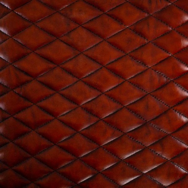 Банкетка Alexandra House Living Кожа Древесина манго 53 x 38 x 115 cm