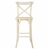 Табурет Alexandra House Living Белый ротанг 53 x 116 x 45 cm