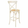 Табурет Alexandra House Living Белый ротанг 53 x 116 x 45 cm