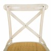 Табурет Alexandra House Living Белый ротанг 53 x 116 x 45 cm