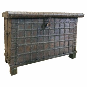 Dėžė Alexandra House Living Ruda Perdirbta Mediena 53 x 87 x 136 cm
