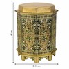 Jakkara Alexandra House Living Keltainen Alumiini Puu MDF 11 x 42 x 38 cm