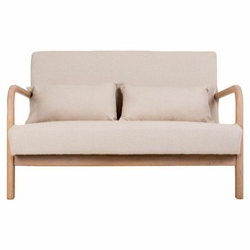 Sofa Alexandra House Living Kreminė 85 x 74 x 122 cm