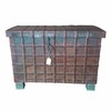 Arkku Alexandra House Living Ruskea Rauta Akaasia Mangopuu 45 x 75 x 145 cm