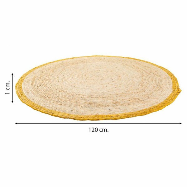 Ковер Alexandra House Living Коричневый Натуральное волокно 120 x 120 cm Круговой