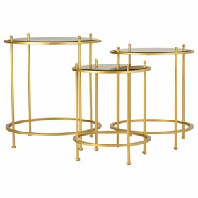 Set of 3 tables Alexandra House Living Kulta 53 x 60 x 53 cm