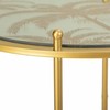 Набор из трех столиков Alexandra House Living Золото 53 x 60 x 53 cm