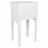 Nightstand Alexandra House Living White 28 x 69 x 38 cm