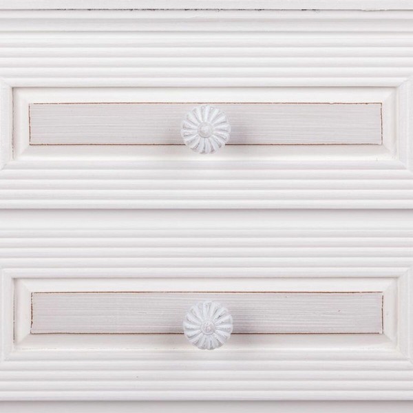 Ночной столик Alexandra House Living Белый 28 x 69 x 38 cm