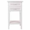 Nightstand Alexandra House Living White 26 x 69 x 37 cm