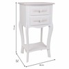 Nightstand Alexandra House Living White 31 x 71 x 38 cm