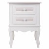 Ночной столик Alexandra House Living Белый 34 x 57 x 42 cm