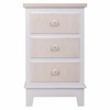 Nightstand Alexandra House Living White 30 x 64 x 40 cm