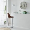 Seinäkello Alexandra House Living Valkoinen Rauta Puu MDF 62 x 6 x 62 cm