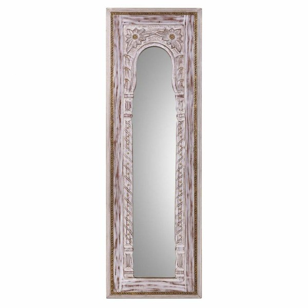 Seinäpeili Alexandra House Living Valkoinen 1 x 90 x 30 cm Suorakulmainen
