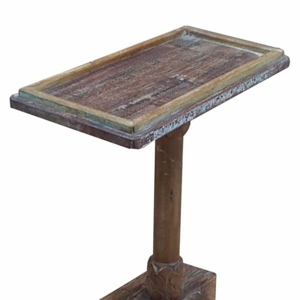 Šoninis staliukas Alexandra House Living Ruda Perdirbta Mediena 23 x 49 x 46 cm