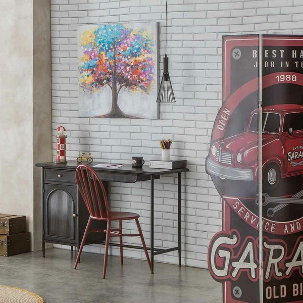 rakstāmgalds Alexandra House Living Melns 50 x 80 x 120 cm