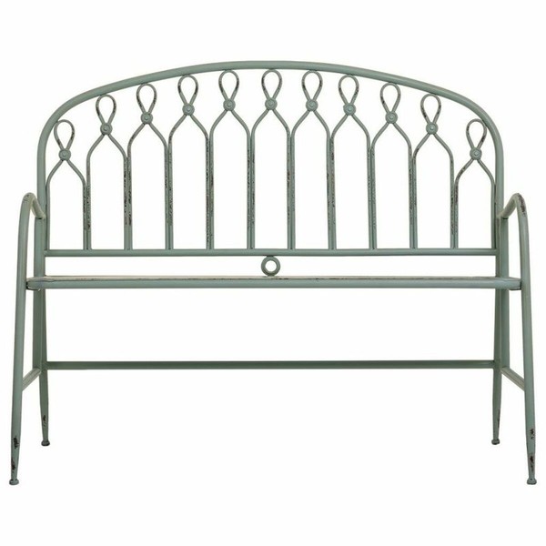 Bench Alexandra House Living Green Metal 56 x 98 x 118 cm