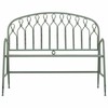 Bench Alexandra House Living Green Metal 56 x 98 x 118 cm