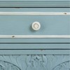 Ночной столик Alexandra House Living Синий Белый 32 x 74 x 46 cm