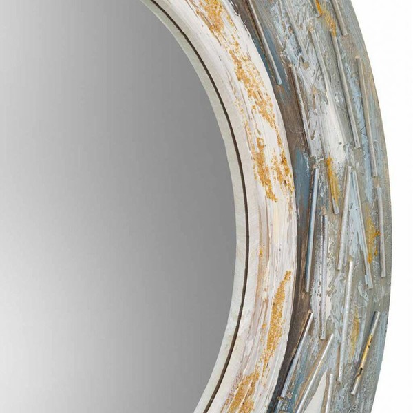 Sienas spogulis Alexandra House Living 90 x 2 x 90 cm Apļi