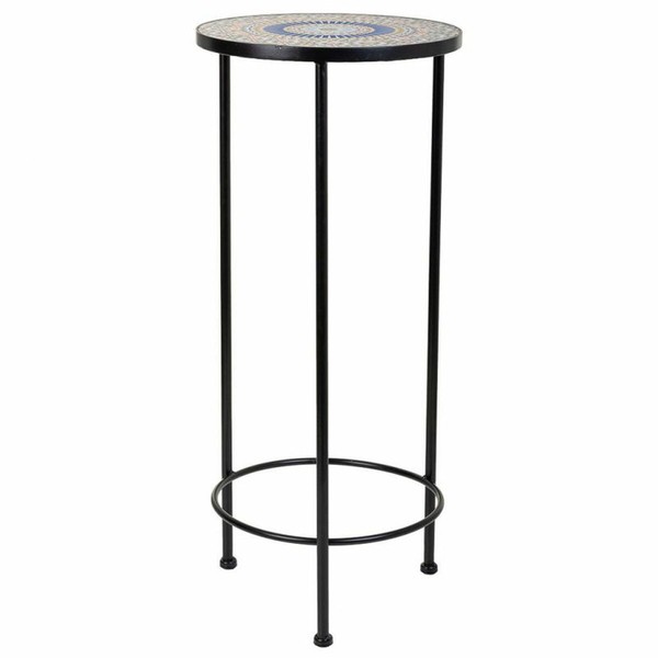 Puķu Poda Statīvs Alexandra House Living Melns Dzelzs Flīze 30 x 68 x 30 cm 3 Daudzums