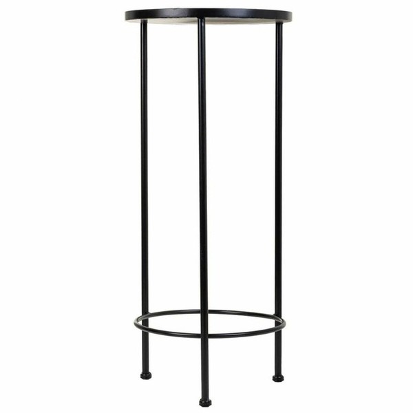 Puķu Poda Statīvs Alexandra House Living Melns Dzelzs Flīze 30 x 68 x 30 cm 3 Daudzums