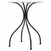 Galda komplekts ar 2 krēsliem Alexandra House Living Balts Melns 60 x 75 x 60 cm