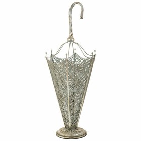 Skėčių stovas Alexandra House Living Sidabras 29 x 81 x 34 cm