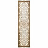 Sienu dekors Alexandra House Living Balts Koks MDF 2 x 108 x 27 cm