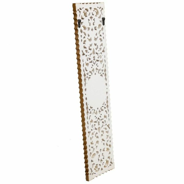 Sienų dekoracija Alexandra House Living Balta Medžio MDF 2 x 108 x 27 cm