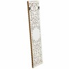 Sienu dekors Alexandra House Living Balts Koks MDF 2 x 108 x 27 cm