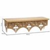 Planken Alexandra House Living Brūns Egles koksne Koks MDF 18 x 17 x 60 cm