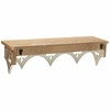 Planken Alexandra House Living Brūns Egles koksne Koks MDF 18 x 17 x 60 cm