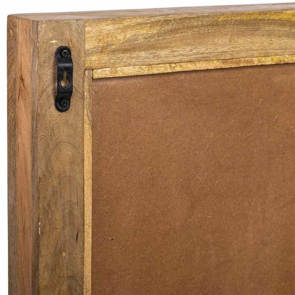 Wall mirror Alexandra House Living Cream 6 x 60 x 87 cm Rectangular
