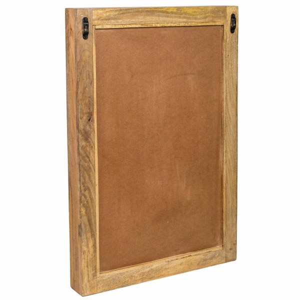 Wall mirror Alexandra House Living Cream 6 x 60 x 87 cm Rectangular