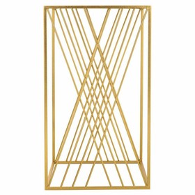 Corner table Alexandra House Living Gold 40 x 70 x 40 cm