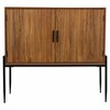 Sideboard Alexandra House Living Brown Iron Plate Fir wood 40 x 99 x 110 cm