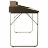 Desk Alexandra House Living Brown Wood Iron Plate Fir wood 60 x 95 x 130 cm