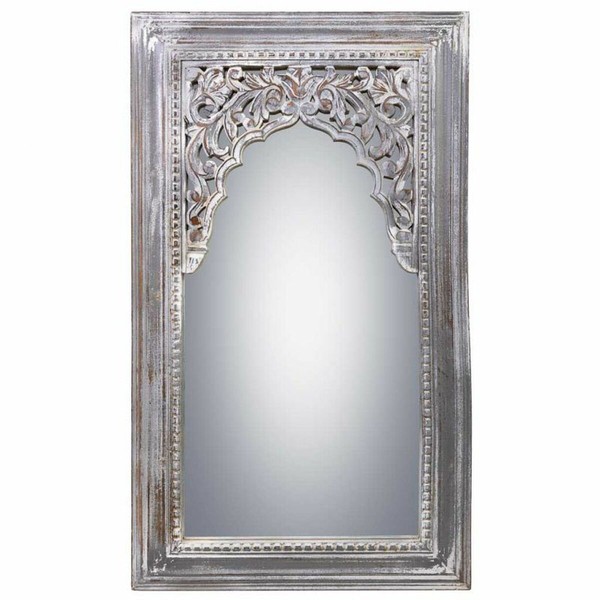 Seinäpeili Alexandra House Living Valkoinen 5 x 107 x 60 cm Suorakulmainen