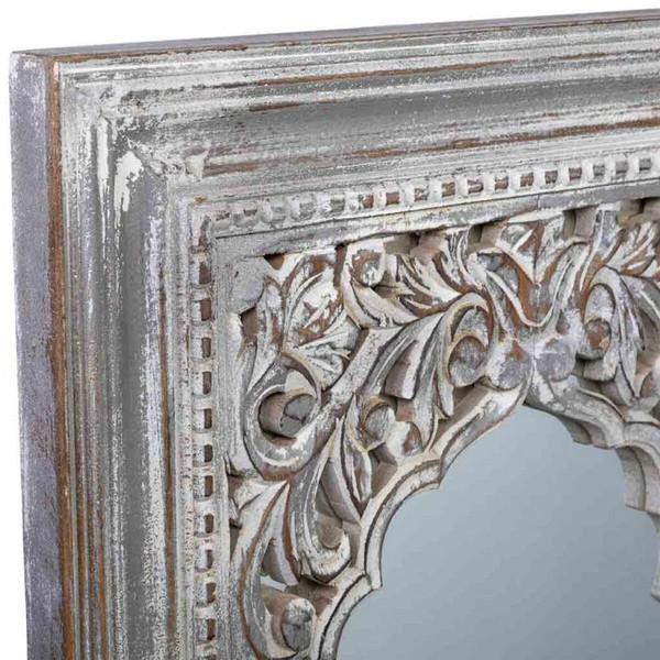 Wall mirror Alexandra House Living White 5 x 107 x 60 cm Rectangular