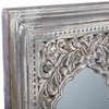 Sienas spogulis Alexandra House Living Balts 5 x 107 x 60 cm Taisnstūra