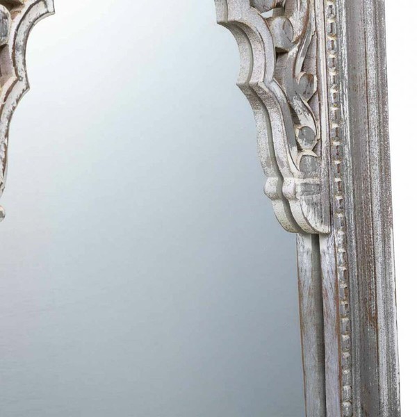 Wall mirror Alexandra House Living White 5 x 107 x 60 cm Rectangular