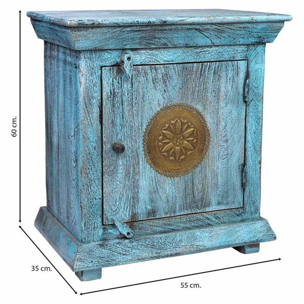 Spintelė Alexandra House Living Juoda Pilka 35 x 60 x 55 cm